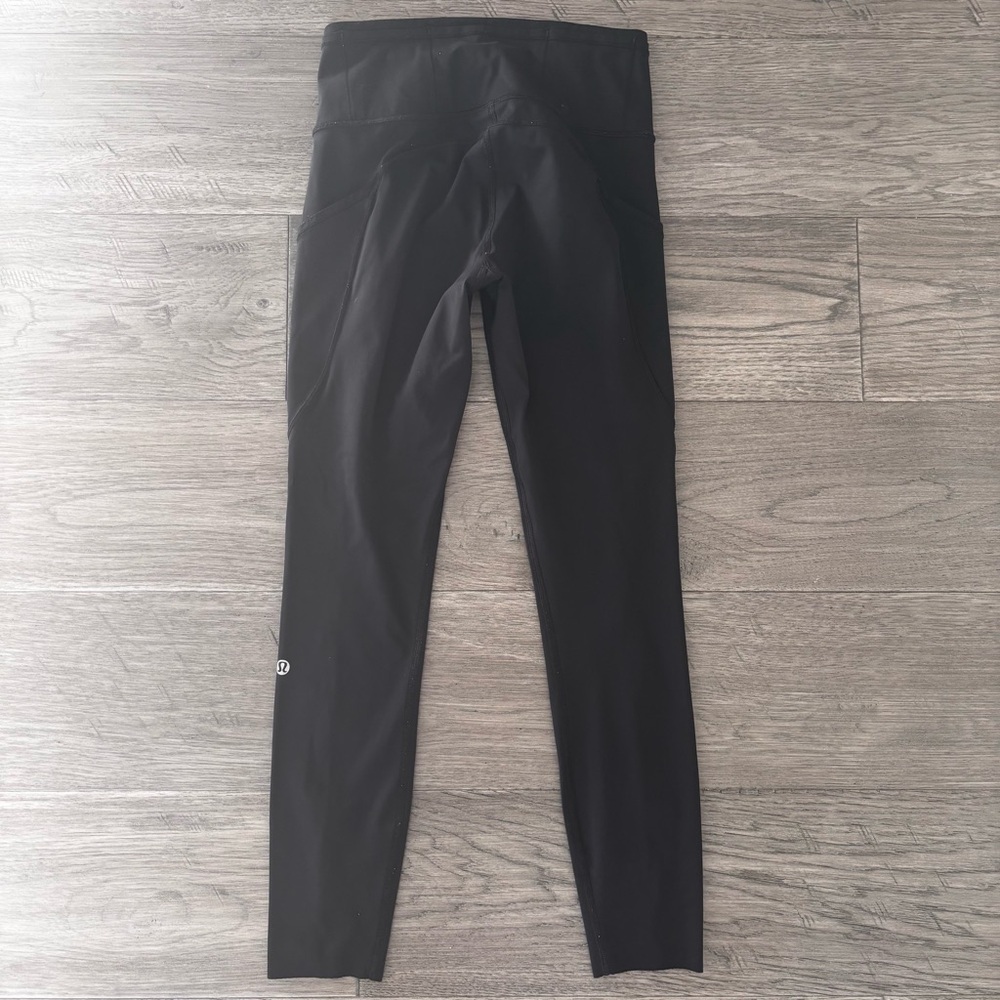 Lululemon Fast and Free Tight Leggings – Black, Size 4 - Picture 2 of 9